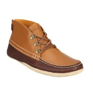 ☀️SALE☀️ Timberland Abington 73 Tan / Brown Leather Moc Toe Chukka Boot Size: 9