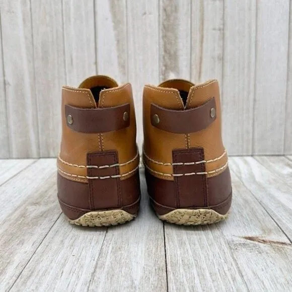 ☀️SALE☀️ Timberland Abington 73 Tan / Brown Leather Moc Toe Chukka Boot Size: 9