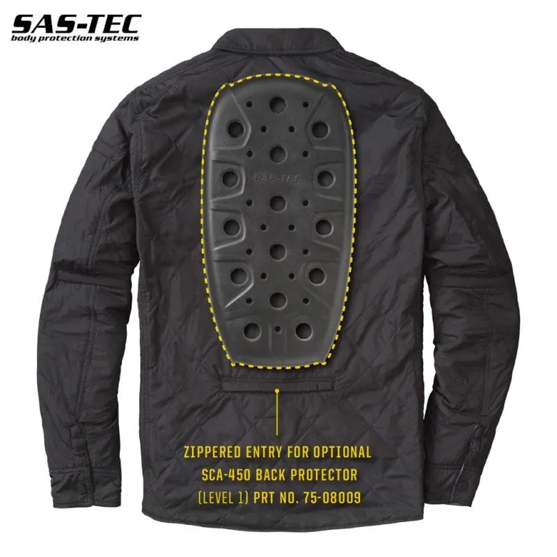 Scorpion EXO Morpheus Reversible Motorcycle Jacket Black/Plaid Grey