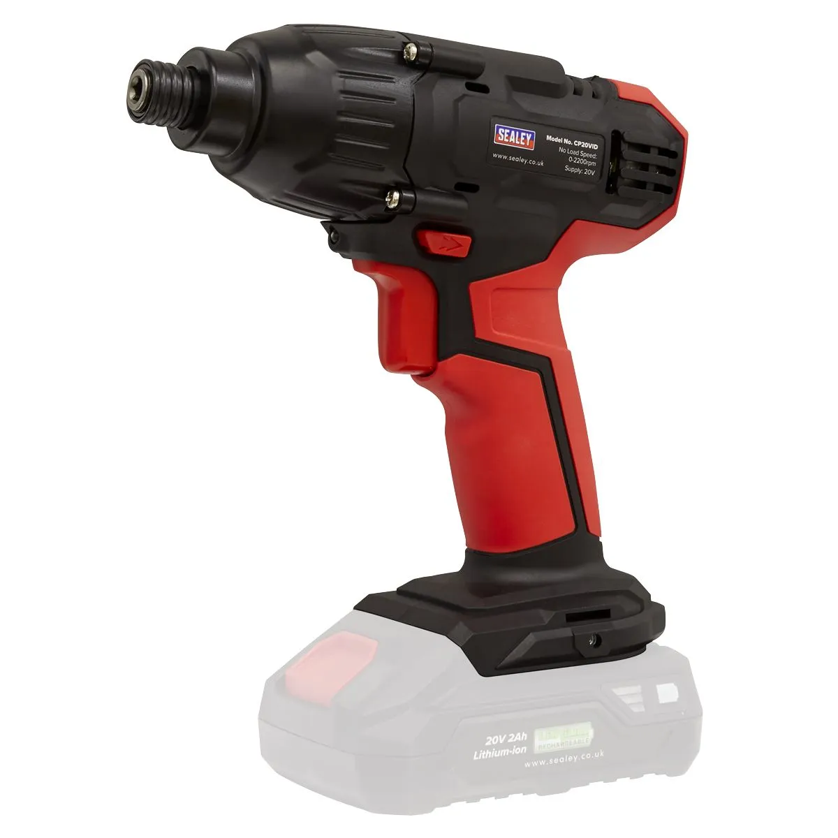Sealey 5 x 20V SV20 Series Cordless 5 Tool Combo Kit - 2 Batteries