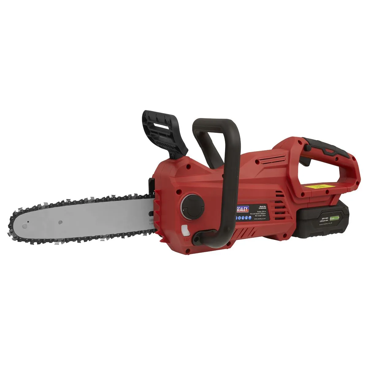 Sealey Cordless Chainsaw 20V SV20 Series 25cm - Body Only