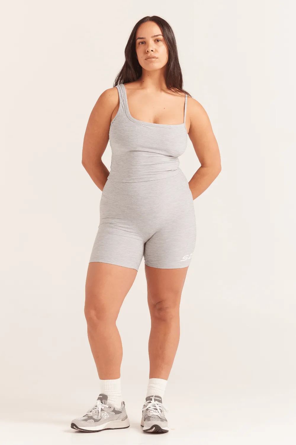 Serine Tank - Grey Marle