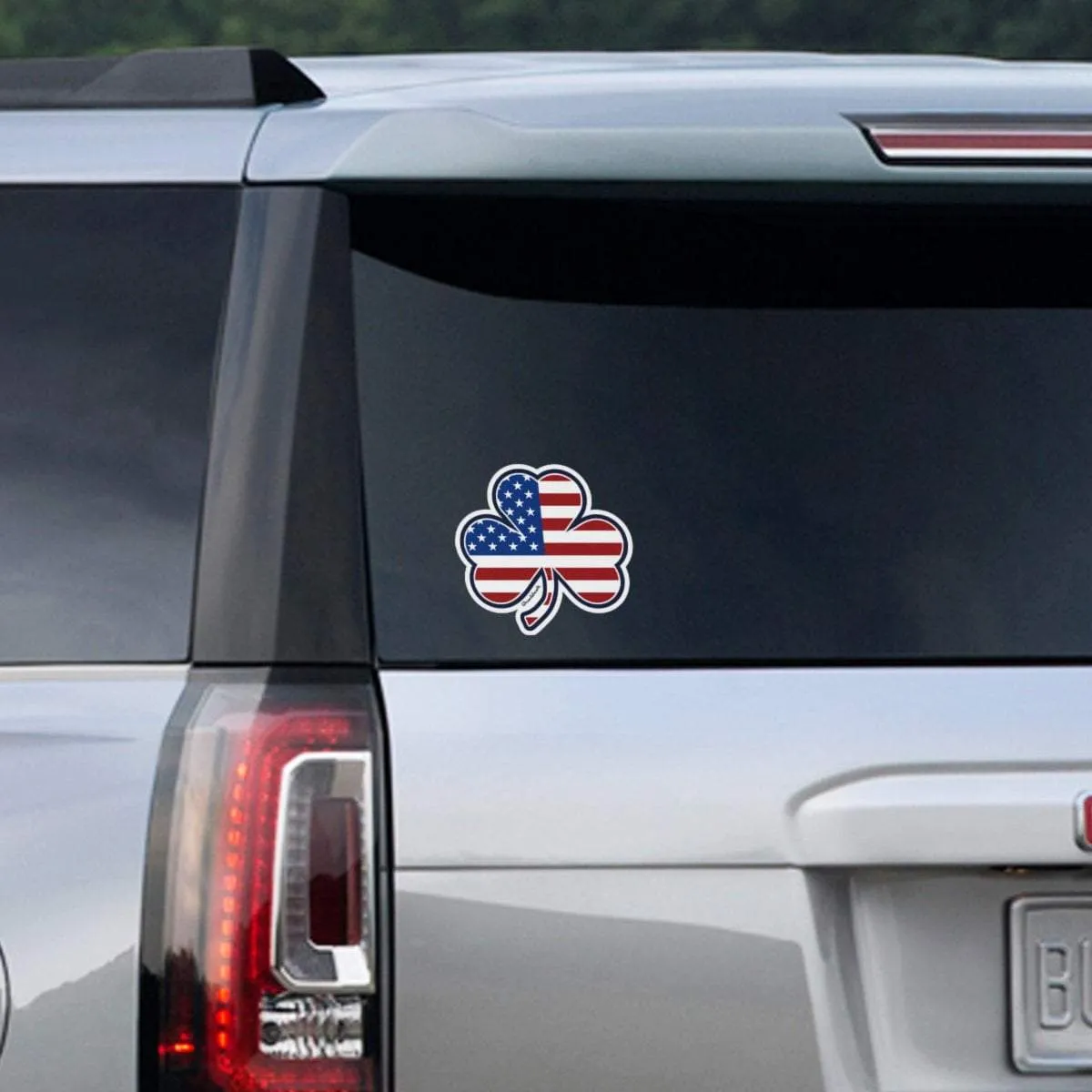 Shamrock Stars & Stripes Sticker