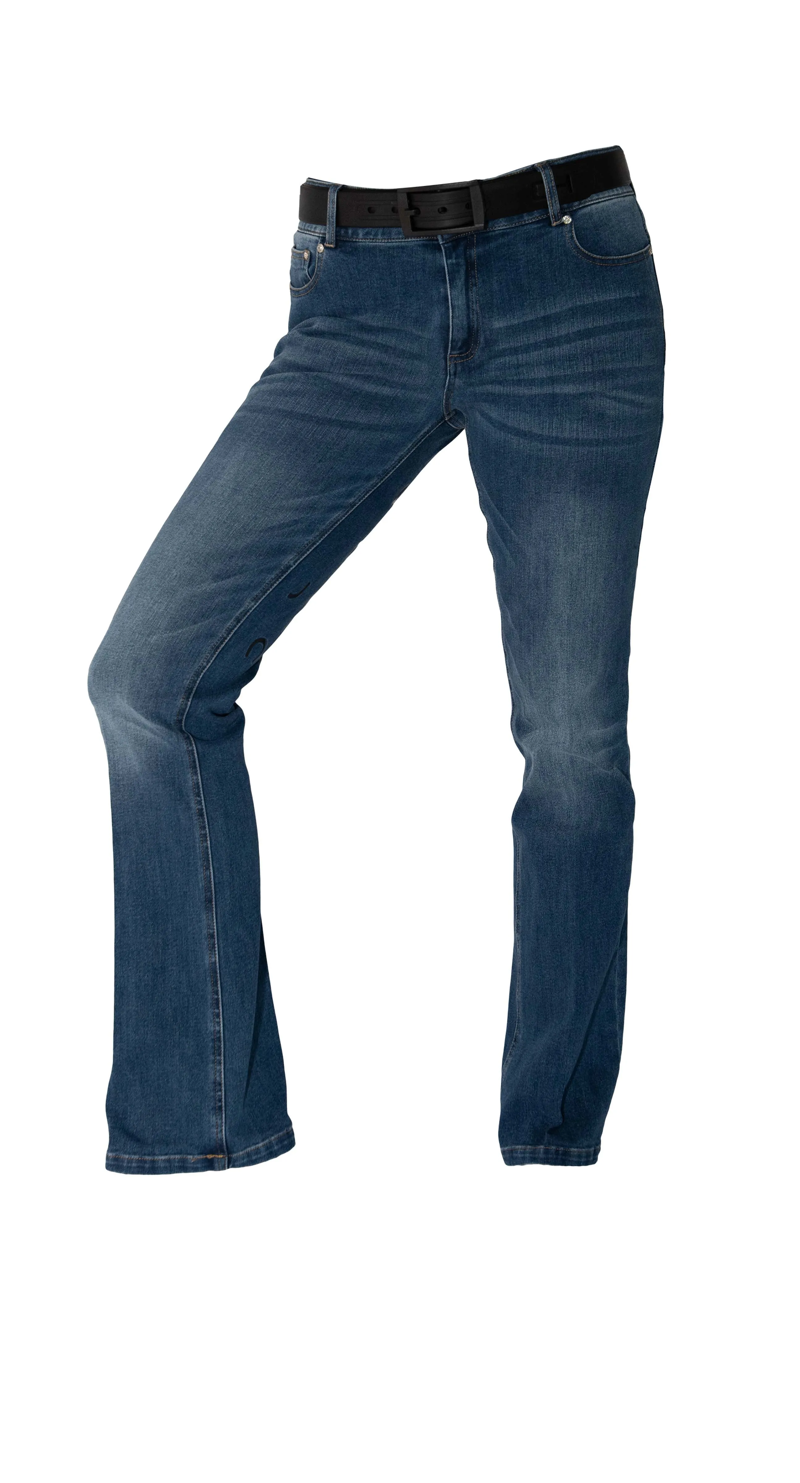 Signature Mid-Waist Breech | Western Boot Cut Jean Breech | American Flag