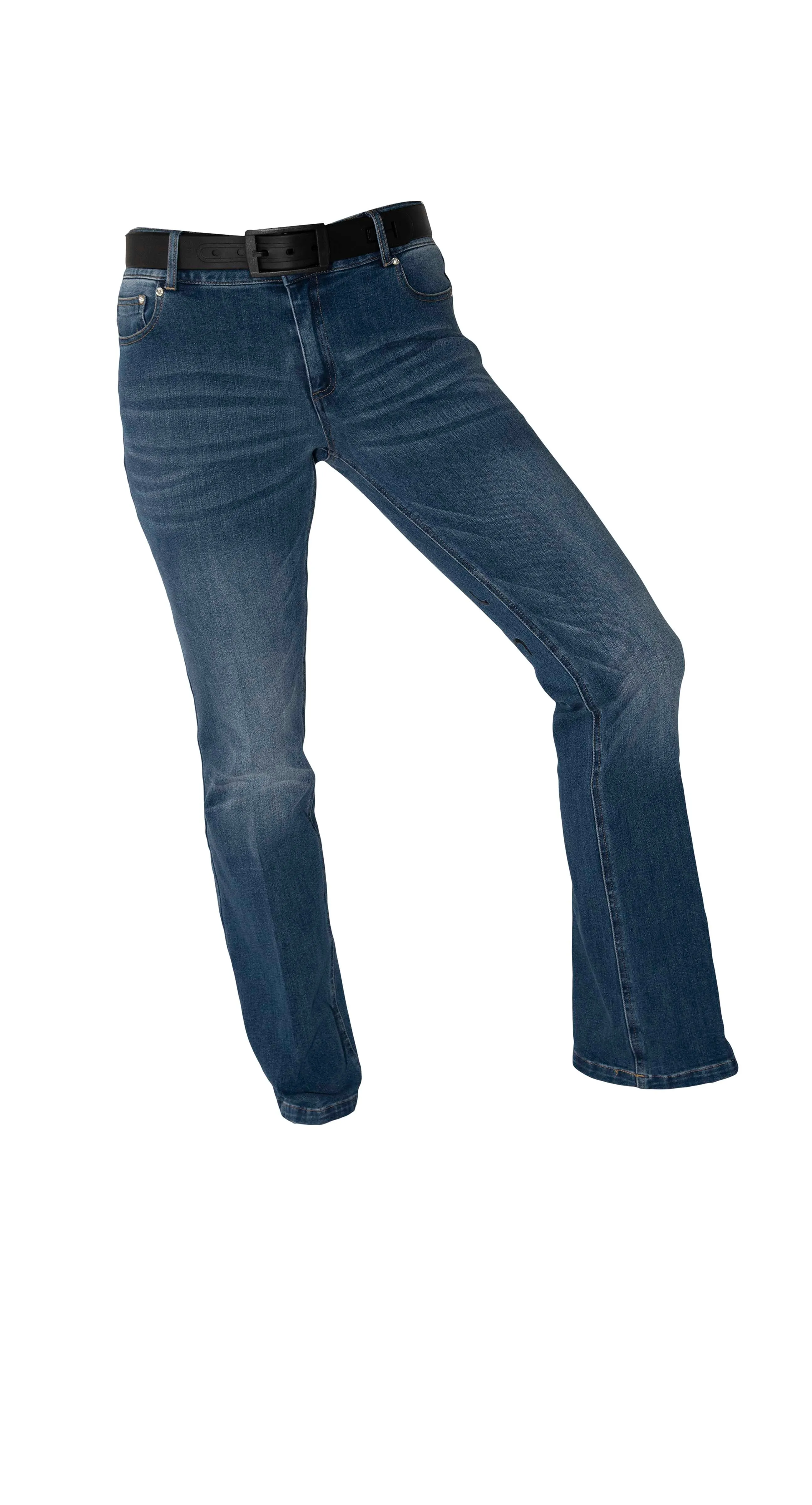 Signature Mid-Waist Breech | Western Boot Cut Jean Breech | Leopard