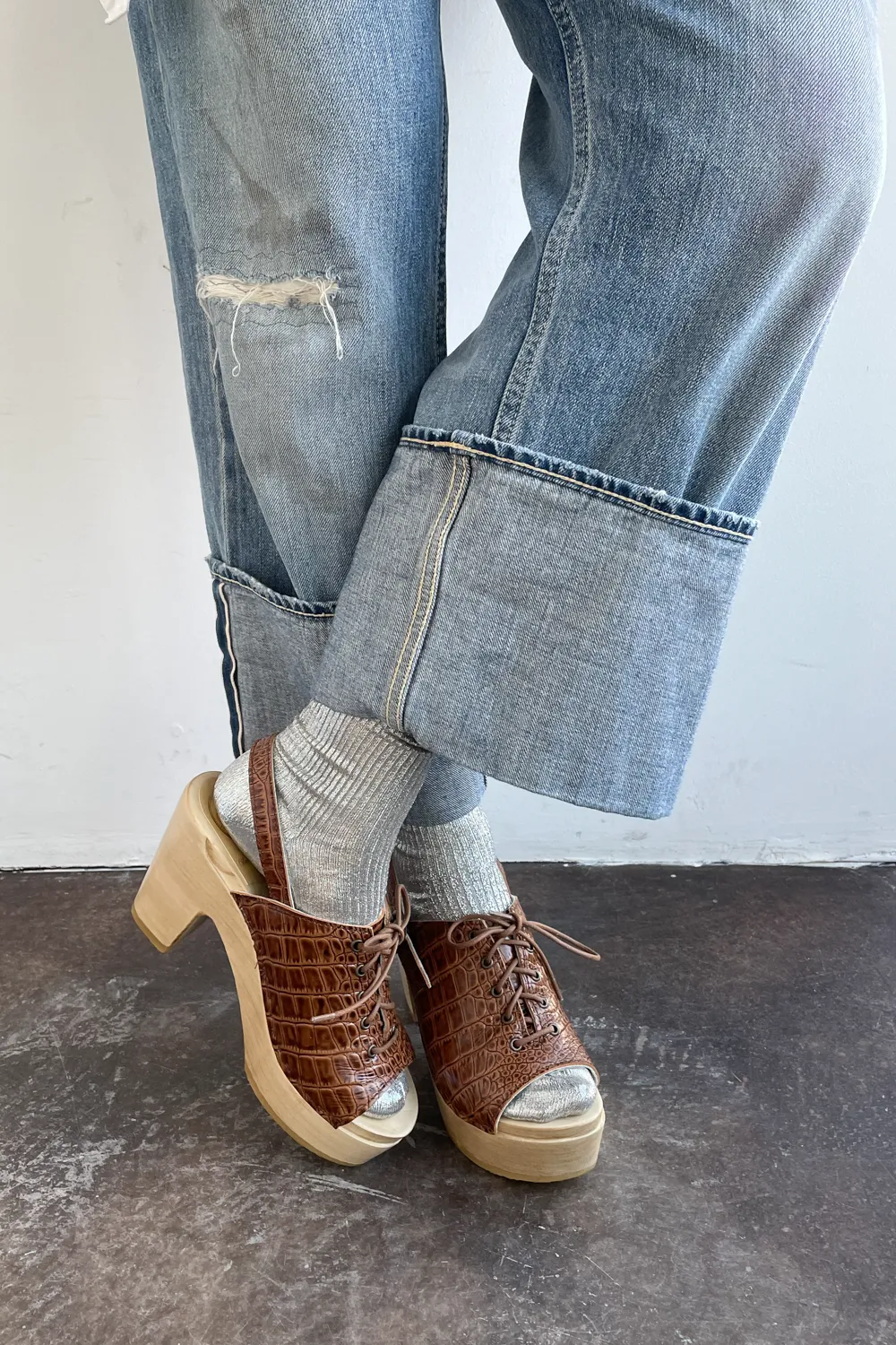 Simone Platform Clog