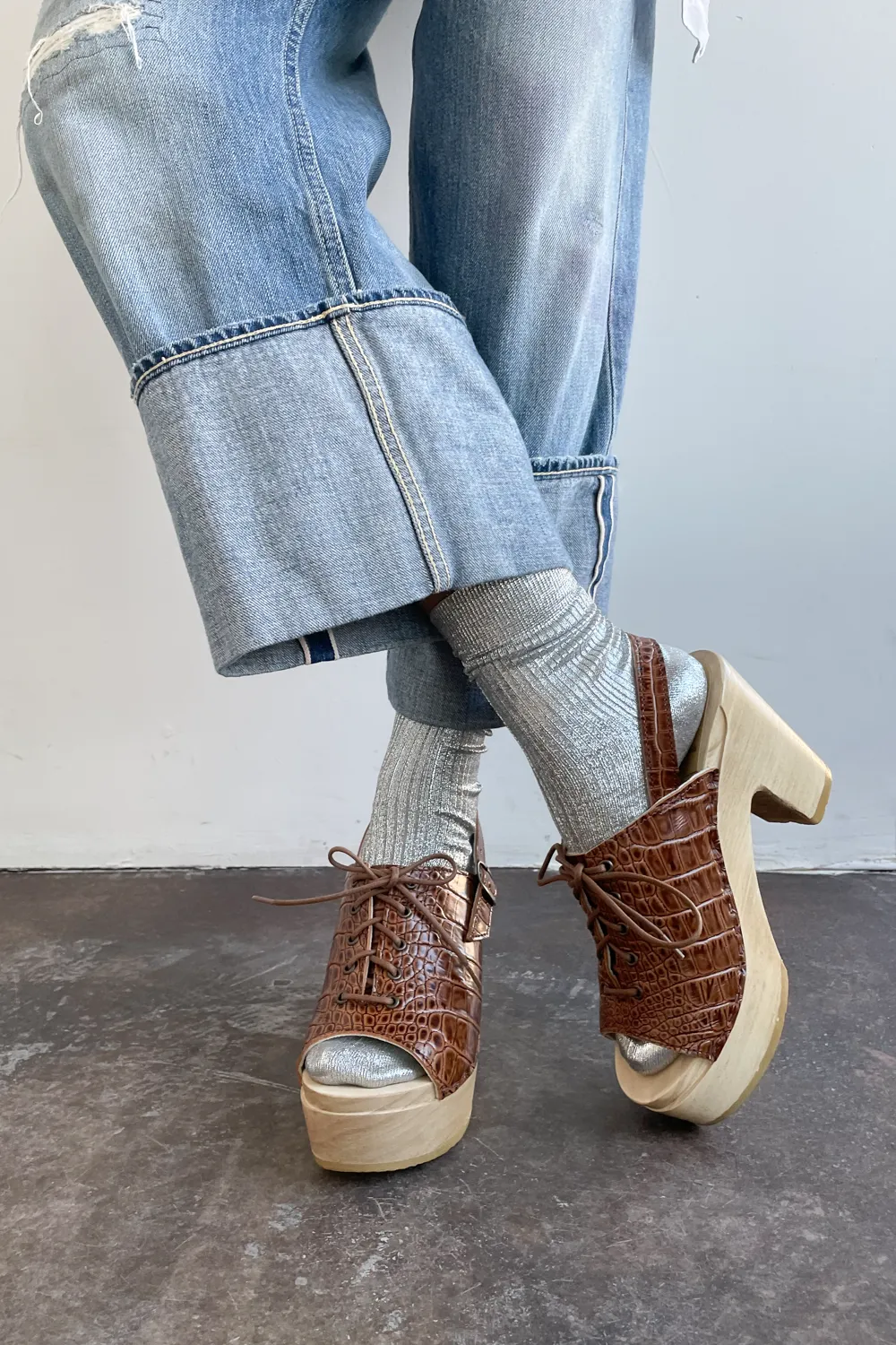 Simone Platform Clog