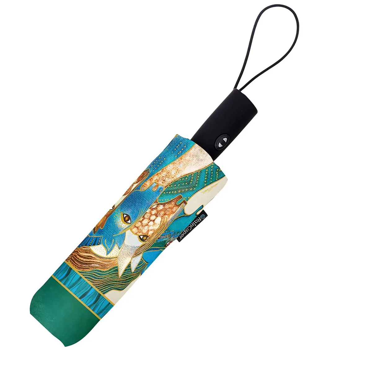 Sky Mares by Laurel Burch Traveling Umbrella