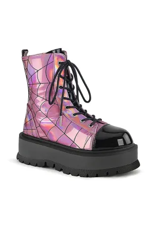 SLACKER-88 Ankle Boot | Hologram Patent