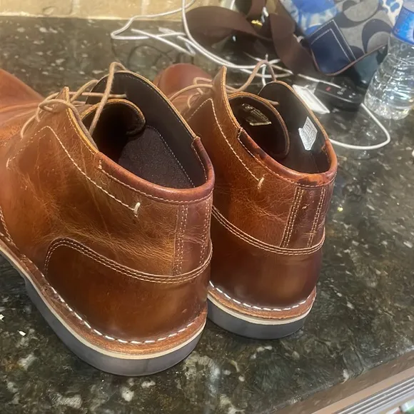 Steve Madden Harken Leather Chukka Boots! 13