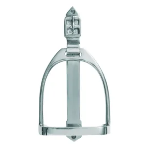 Stirrup Door Knocker - Chrome
