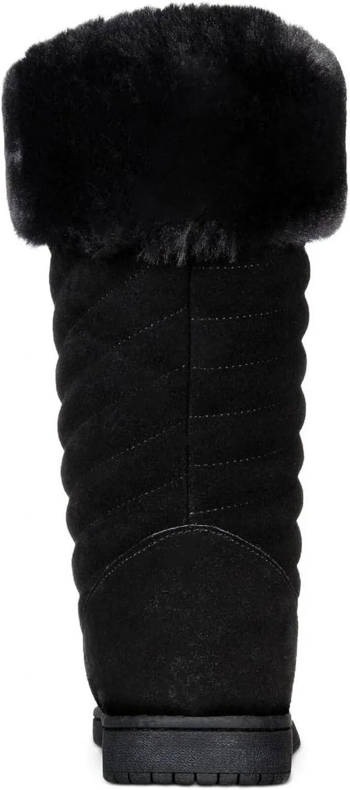 Style & Co. Womens Novaa Suede Winter & Snow Boots 10013336000 Black 10M