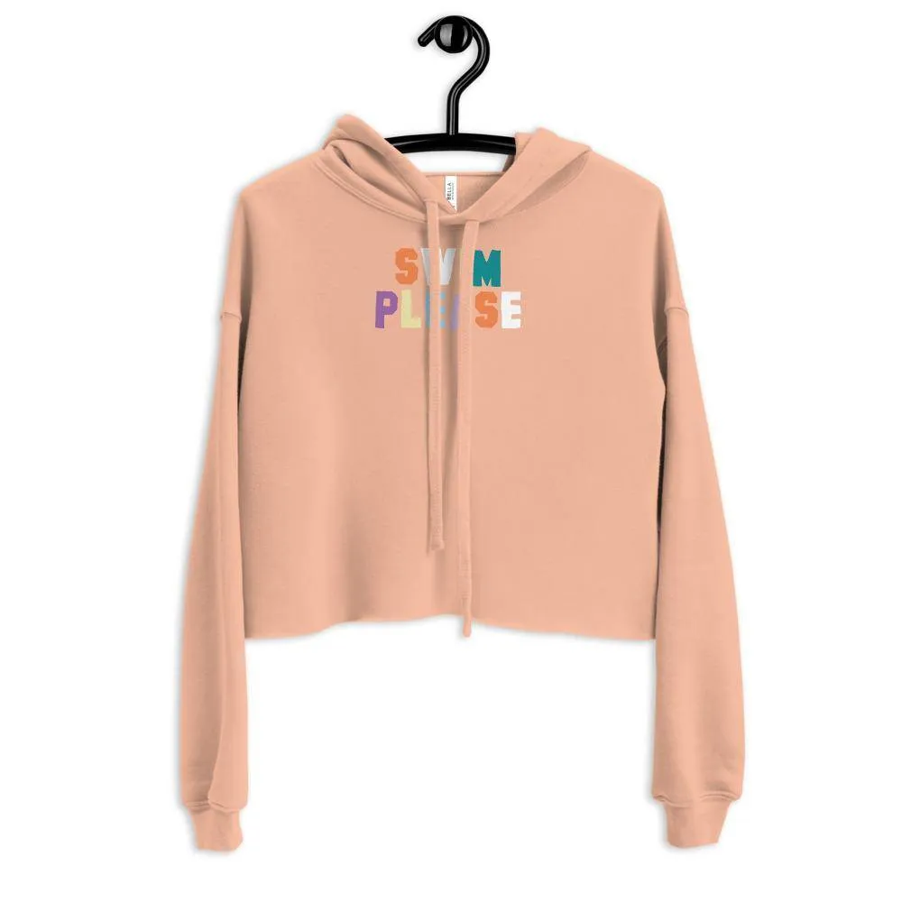 Swimmers Cropped Top Hoodie - Swim Please
