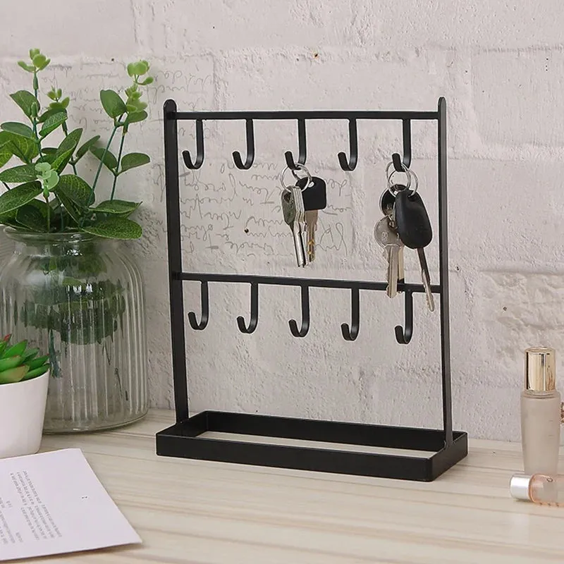 Tabletop Iron Jewelry Hanger