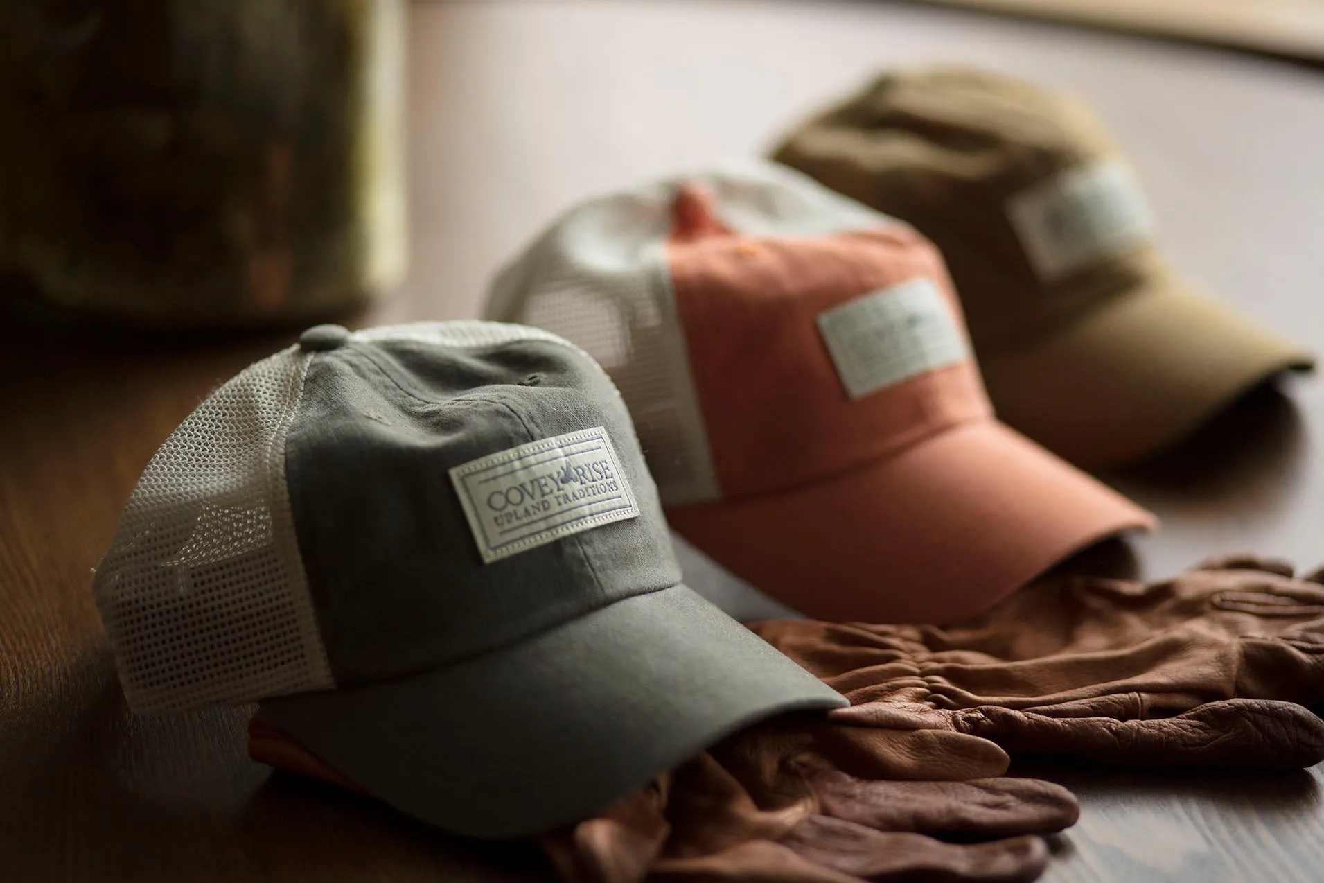 Tan Waxed Cotton Hat