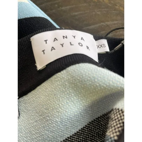 Tanya Taylor Striped Rivka Knit Mini Swing Skirt Size XXS NWT