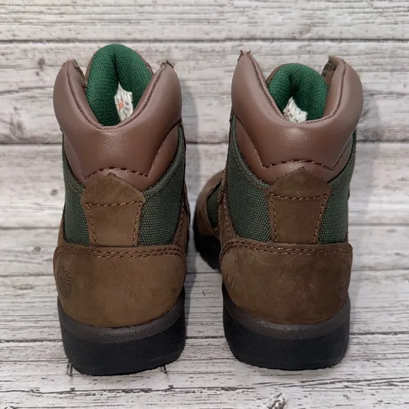 Timberland 6” Field Boots size 10 Toddler Beef and Broccoli
