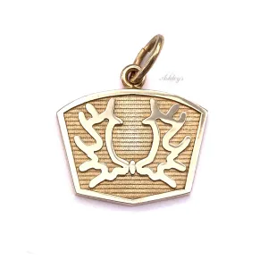 Trakehner Breed Charm, 14k gold