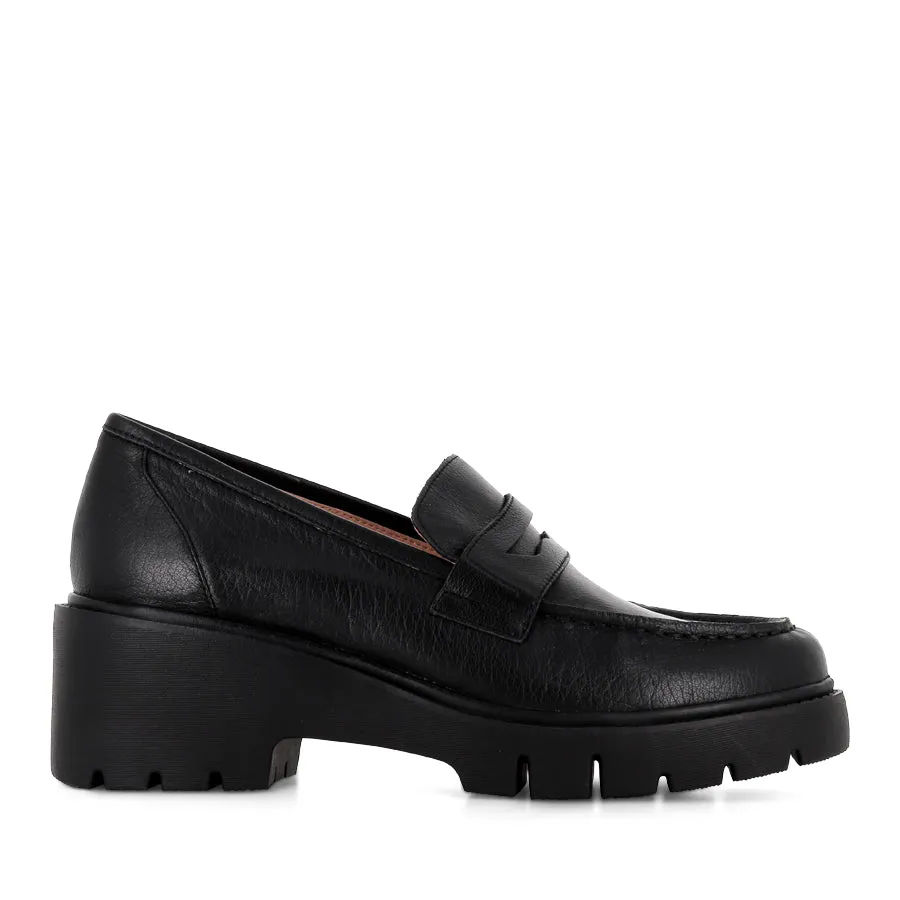 UNICE - BLACK BLACK LEATHER