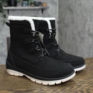 Universal Thread Women's Corie Winter Hiker Boots 88236081 Jet Black 12M