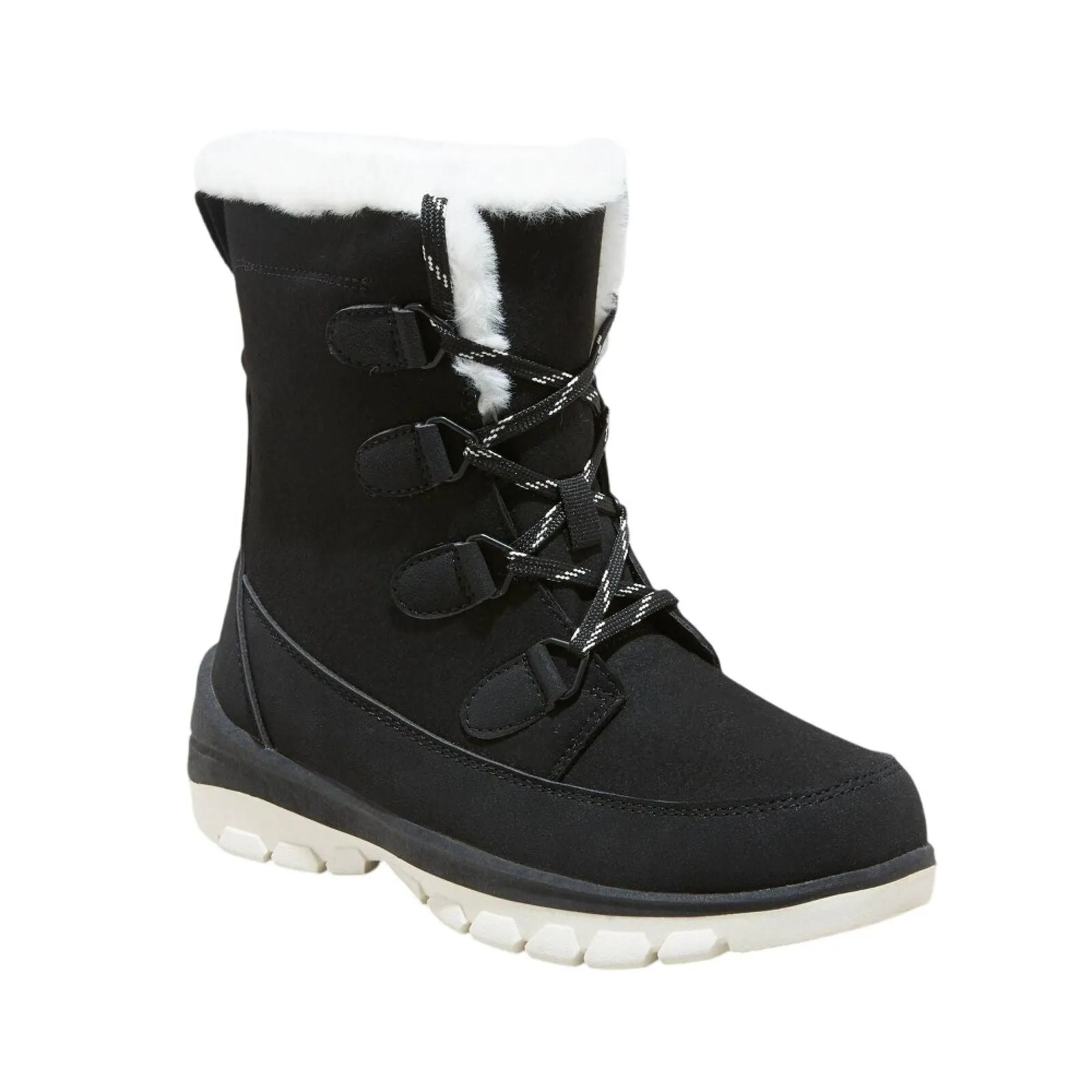 Universal Thread Women's Corie Winter Hiker Boots 88236081 Jet Black 6M