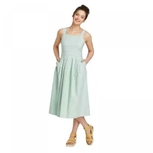 Universal Thread Women's Pleated Sleeveless Midi Dress