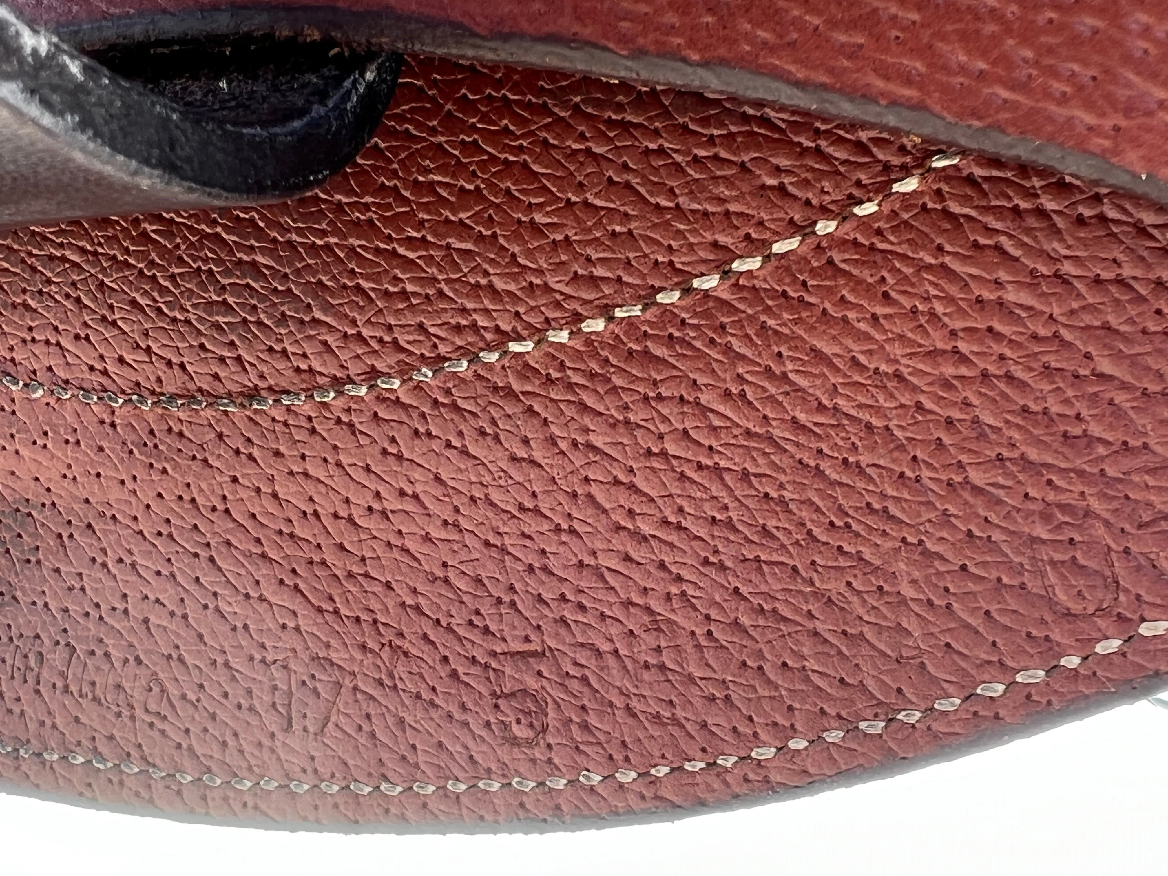 Used Crosby Monoflap 17.5” Covered Leather Event Saddle