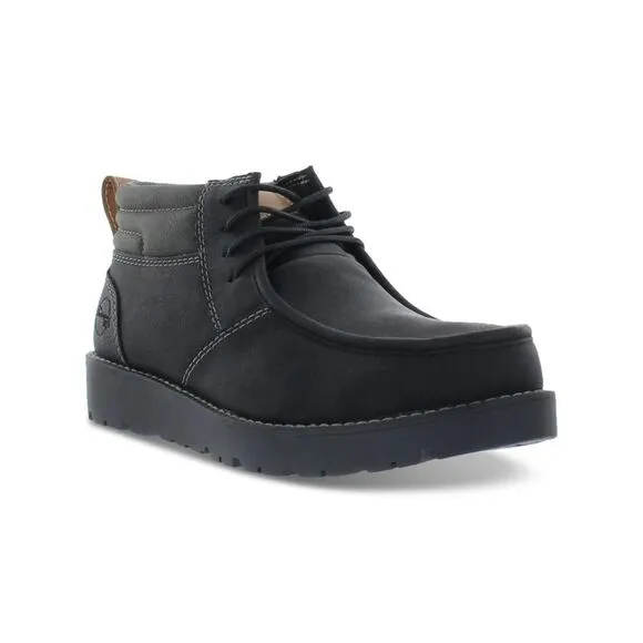 WEATHERPROOF VINTAGE Mens Black Comfort Round Toe Lace-Up Chukka Boots 12 M