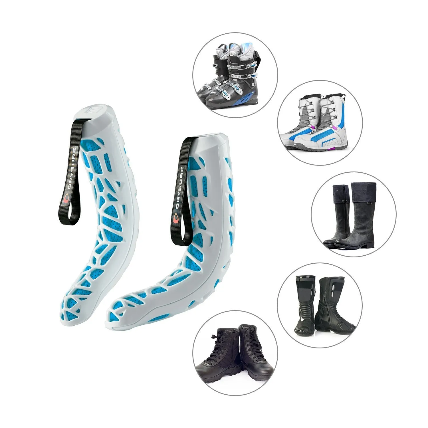 White & Blue Drysure Extreme