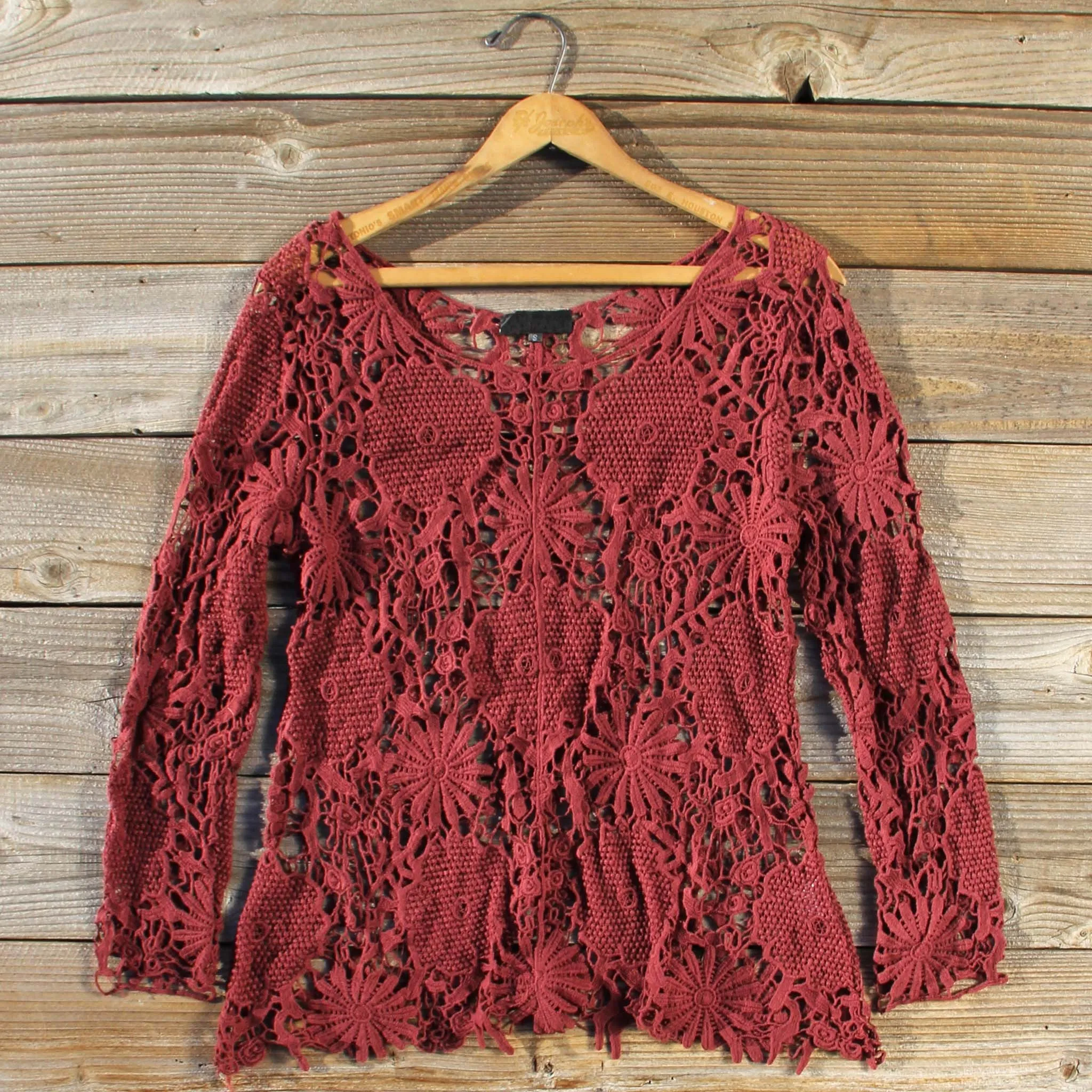 Winterly Lace Blouse