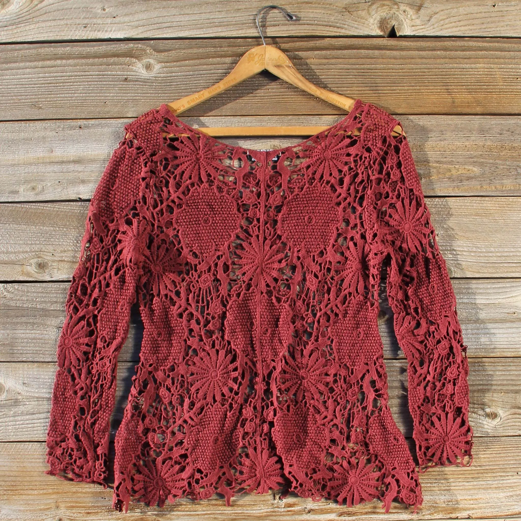 Winterly Lace Blouse