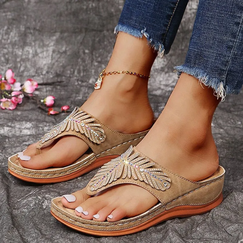 Women Casual Platform Wedge Sandals