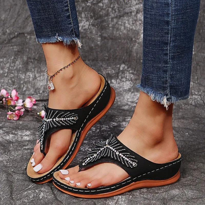 Women Casual Platform Wedge Sandals