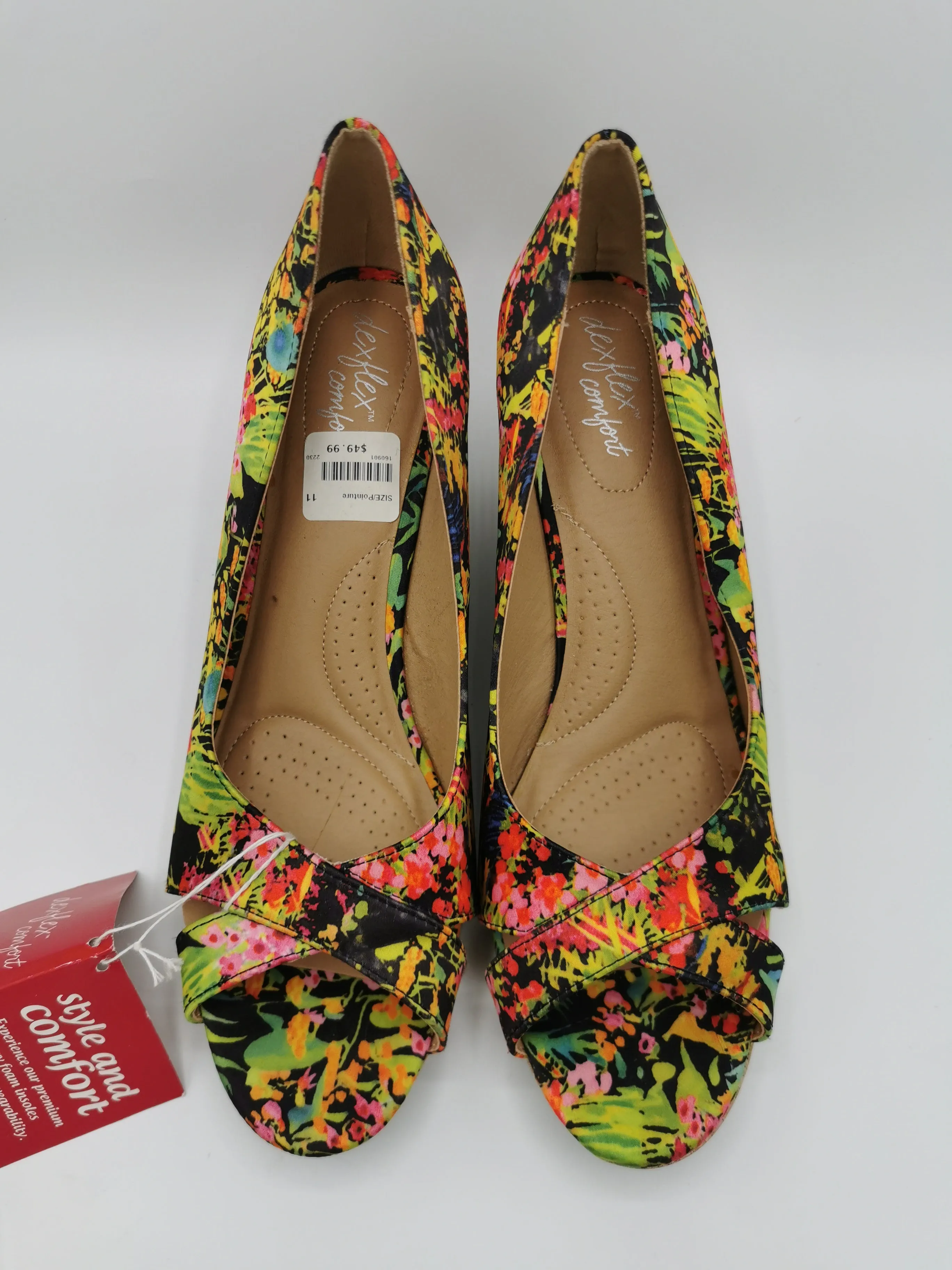 WOMENS SIZE 11 - DEXFLEX, Comfort Wedge Heel Sandals NWT B26