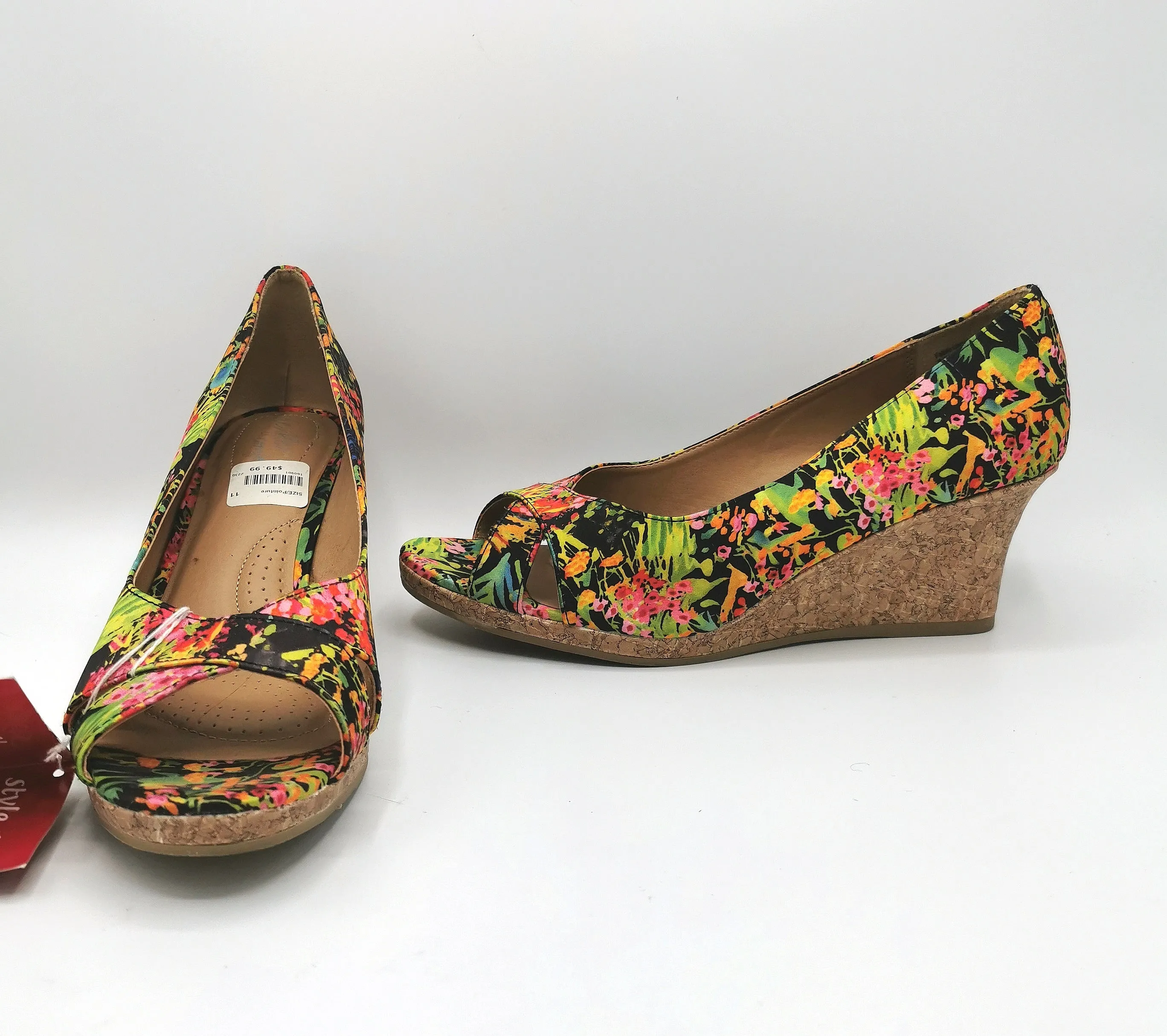 WOMENS SIZE 11 - DEXFLEX, Comfort Wedge Heel Sandals NWT B26