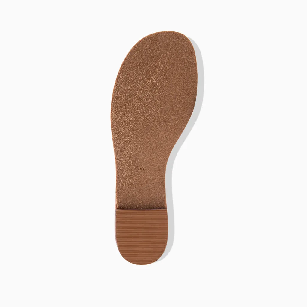 Worth Raffia Flat Sandal