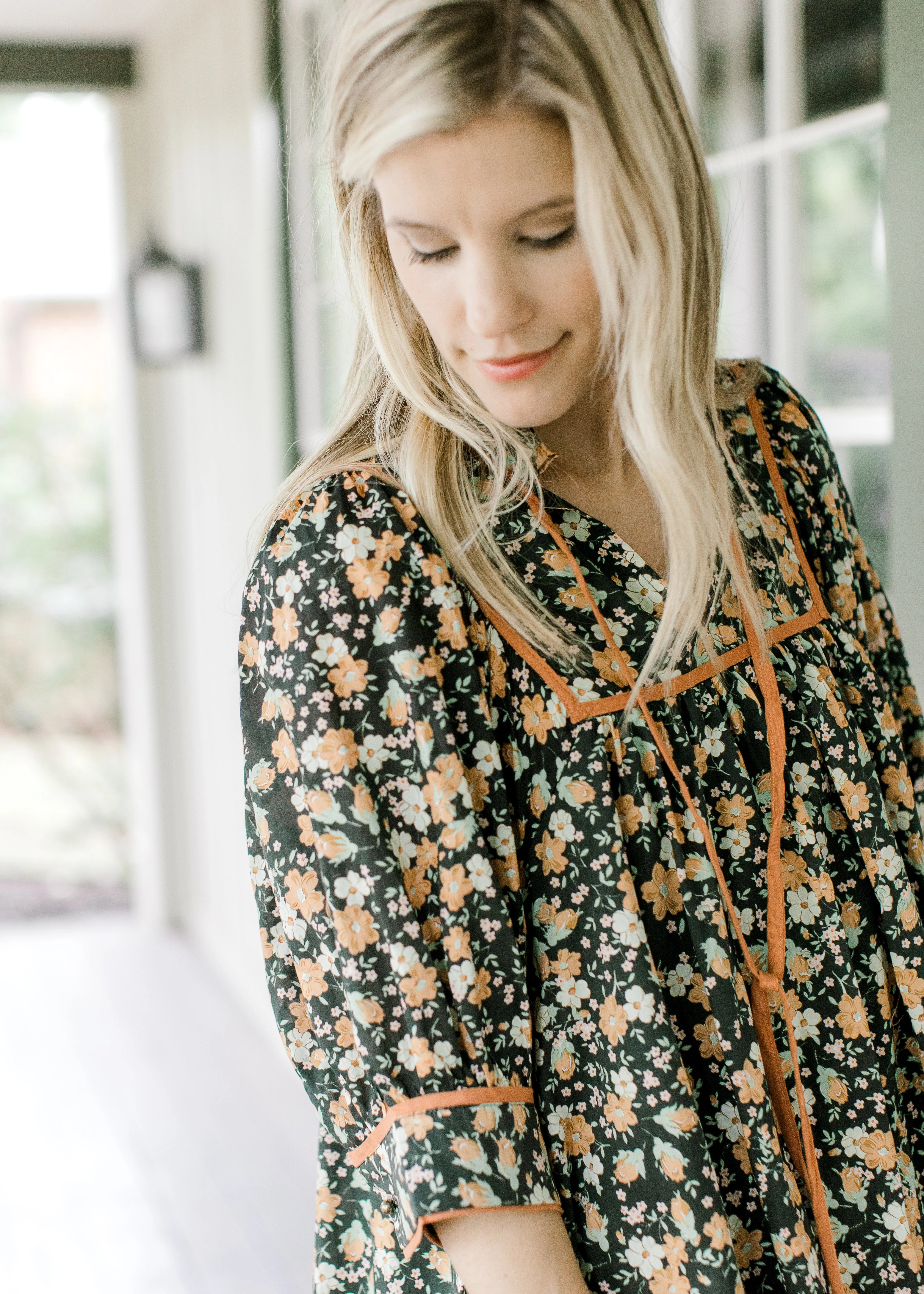 XZ Autumn Contrast Dress