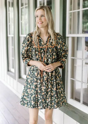 XZ Autumn Contrast Dress