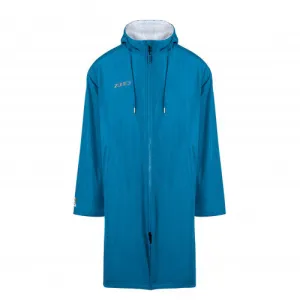 Zone3 Recycled Parka Robe, Teal/Cream/Copper